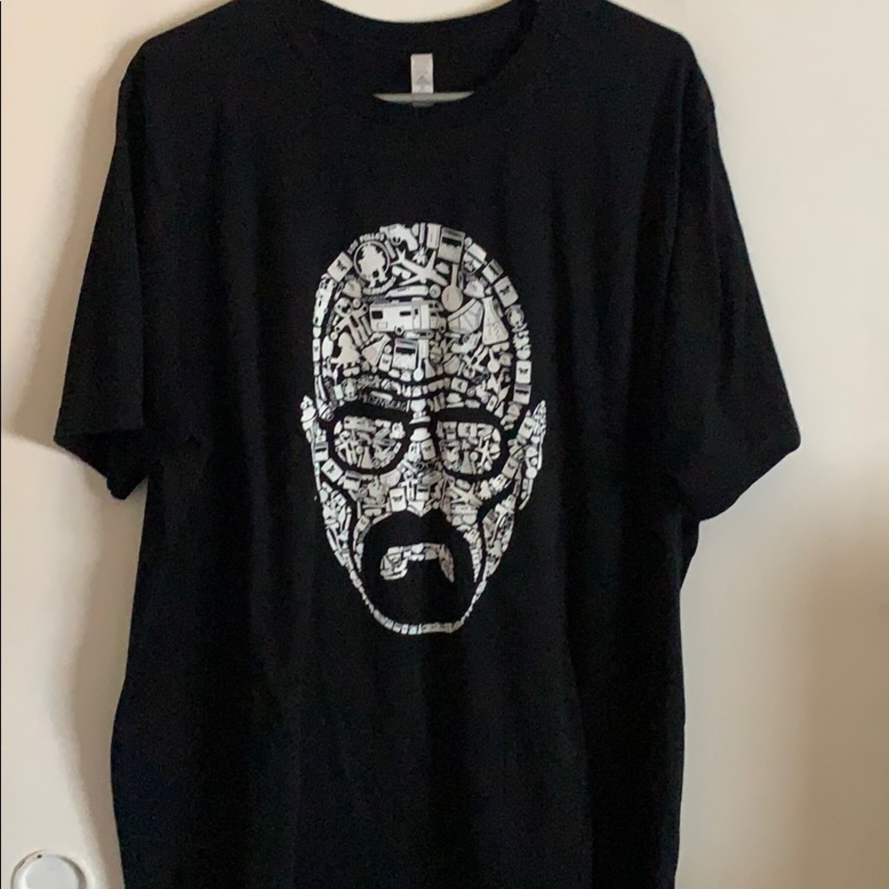 Breaking Bad Walter White black t-shirt 2XL